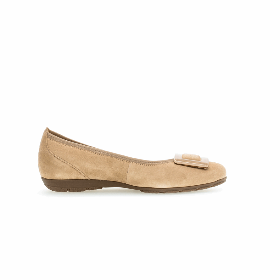 Gabour | Ballerine Exclusive Boucle Caramel